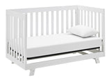 Storkcraft Beckett Convertible Crib (White) – Converts from Baby Crib to Toddler Bed and Daybed, Fits Standard Full-Size Crib Mattress, Adjustable Mattress Support Base Storkcraft