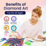Modern Merch Marvel Diamond Art Kits for Adults, Deadpool 5D Diamond Painting for Adults, DIY Deadpool Wall Art Marvel Cross Stitch Gem Art, Full Round Drill 12x16in Modern Merch