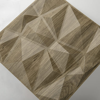 Art3d Textures 3D Wall Panels Wood Diamond Design for Interior Wall Decor Pack of 12 Tiles 32 Sq Ft (PVC) - WoodArtSupply