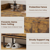 Dowinx Shoe Cabinet Storage with 2 Flip Drawers, Freestanding Shoe Organier Cabinet with Metal Legs, Farmhouse Narrow Shoe Stroage Cabinet Hidden for Entryway Hallway, Rustic Brown Dowinx