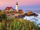 White Mountain Puzzles Maine Lighthouse - 1000 Piece Jigsaw Puzzle White Mountain