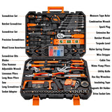 CARTMAN 238 Piece Socket Wrench Auto Repair Tool Combination Package Mixed General Household Hand Tool Set Tool Kit with Plastic Toolbox Storage Case CARTMAN