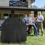 vchin 58 Inch Grill Cover for Weber 7130 Genesis II 3 Burner, LX 300 Series Grills, Genesis 300, Waterproof, Windproof, UV and Fade Resistant Cover(58L x 25D x 44.5H) vchin