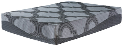 Signature Design by Ashley King Size 12 Inch Hybrid Mattress with Cooling Gel Memory Foam and Lumbar Support Form