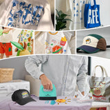 MECOLOUR Heat Press Mini Machine, Small Heat Press Iron with 3 Heat Settings, Heating Evenly for Crafts, T-Shirt, Shoes, Hats,Caps, Pillows and More Heating Transfer Projects MECOLOUR