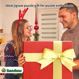 2000 Pieces Rotating Puzzle Board with 4 Drawers,40.16"x28.5" Portable Wooden Jigsaw Puzzle Table with Lazy Susan Spinning Cover for Adults BuilderButler