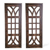 Farmhouse Wooden Wall Window -Medium 48 Inch Wood Window Frame-The Longview Ranch Junkie Mercantile