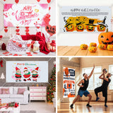 2 Pieces Large Blank Banners, 2x6 Feet White Polyester Oxford Sublimation Banners with Hanging Rope for Indoor Outdoor Display, DIY Blank Banners for Wall Signs, Painting, and Writing, and Party Decoration GCTWFYK