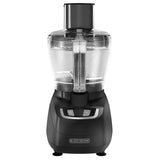 BLACK+DECKER FP1600B 8-Cup Food Processor with Stainless Steel Blade, Black BLACK+DECKER