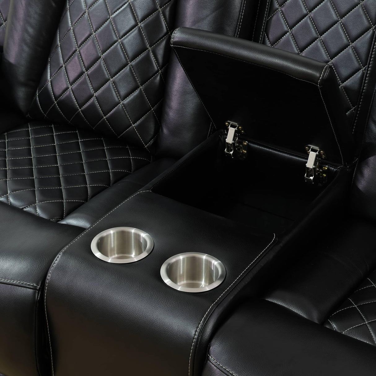 FUOROLA Liga Power Recliner Living Room Set with LED for Living Room, Dormitory, Guest House, Playroom, Airbnb,Apartment FUOROLA