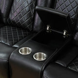 FUOROLA Liga Power Recliner Living Room Set with LED for Living Room, Dormitory, Guest House, Playroom, Airbnb,Apartment FUOROLA