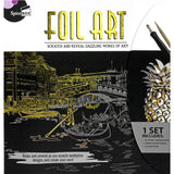 SpiceBox Sketch Plus: Foil Art Kit - Unleash Your Inner Artist with Shimmering Masterpieces SpiceBox