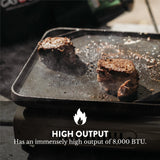 Gas One GS-3400P Propane or Butane Stove Dual Fuel Stove Portable Camping Stove - Patented - with Carrying Case Great for Emergency Preparedness Kit Gas One