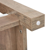 JOMEED 31.5 Inch Square Coffee Table with Bottom Storage Shelf, Modern Farmhouse Style Living Room Office Accent Table Furniture, Beige JOMEED