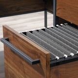 Sauder® Nova Loft 59" W L-Shape Corner Desk, Grand Walnut Sauder