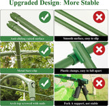 Large Garden Arch Trellis Tunnel Trellis for Climbing Plants Outdoor Vegetables Like Squash Cucumber and Grape Vilege