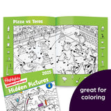 Highlights Hidden Pictures 2025 Activity Books for Kids Ages 6 and Up, 4-Book Set of Travel-Friendly Screen Free Seek and Find Fun, Books Double as Coloring Books Highlights for Children
