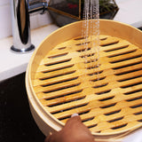 Joyce Chen 2-Tier Bamboo Steamer Baskets, 10-Inch JOYCE CHEN