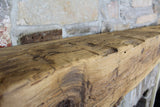 Modern Timber Craft Hand Hewn Wood Barn Beam Fireplace Mantel Shelf - Certified Reclaimed American Barnwood Floating Rustic Shelving, 48 Inches Modern Timber Craft