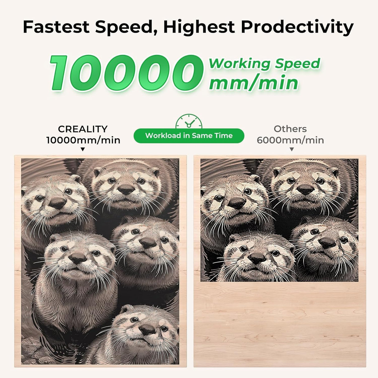 5W Laser Engraver, 72w Laser Cutter Engraving Machine for Beginners, 0.06mm Laser Spot Higher Accuracy Laser Engraving Machine for Wood Metal Leather Glass Acrylic CREALITY FALCON