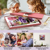 Stalente Diamond Painting Kits for Adults, 5D DIY Diamond Art Kits for Beginners Round Full Drill Diamond Painting for Home Wall Decoration Gift 12×12inch, Truck Stalente