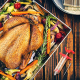 Meat Injector Kit,Plastic Marinade Injector Syringe with Screw-on Meat Needle,Turkey Injector for Beef Chicken Grill Cooking HongyiTime