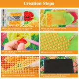 MXJSUA DIY Flying Eagle Diamond Painting Kits for Adults, Diamond Gem Art Painting for Beginners, Diamond Picture with Full Round Drill Dots Craft Set Gift, 12 * 16 Inch MXJSUA