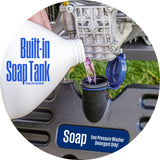 Westinghouse WPX3400 Gas Pressure Washer, 3400 PSI and 2.6 Max GPM, Onboard Soap Tank, Spray Gun and Wand, 5 Nozzle Set, for Cars/Fences/Driveways/Homes/Patios/Furniture Westinghouse