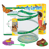 Insect Lore Raise and Release Butterfly Garden Kit – Caterpillar Habitat with redeemable Voucher – STEM-accredited Live Butterfly Growing Kit for Kids, Classrooms, and Homeschool Learning Insect Lore