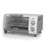 BLACK+DECKER Crisp N Bake Air Fry 4-Slice Toaster Oven, Gray, TO1785SG BLACK+DECKER