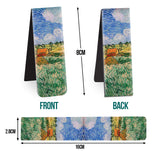 Magnetic Bookmarks 14Pcs Book Mark 3.1’‘ Page Magnetic Markers with Magnet Book Markers Page Clip for Students Teachers School Home Office Reading Supplies ABSOFINE