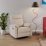 DaVinci Suzy Power Recliner - Swivel Nursery Glider with USB Port - Electric Recliner Chairs for Adults - GREENGUARD Gold Certified - 270° Reclining Rocking Chair for Nursery & Living Room - Vanilla DaVinci