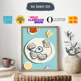 Pink Picasso Kits Mid Century Modern Paint by Number for All Ages | DIY 8x10 Beginners Art Craft Kit Acrylic Paint Canvas Painting Kits as Seen On Shark Tank | (The World is Your Oyster) Pink Picasso