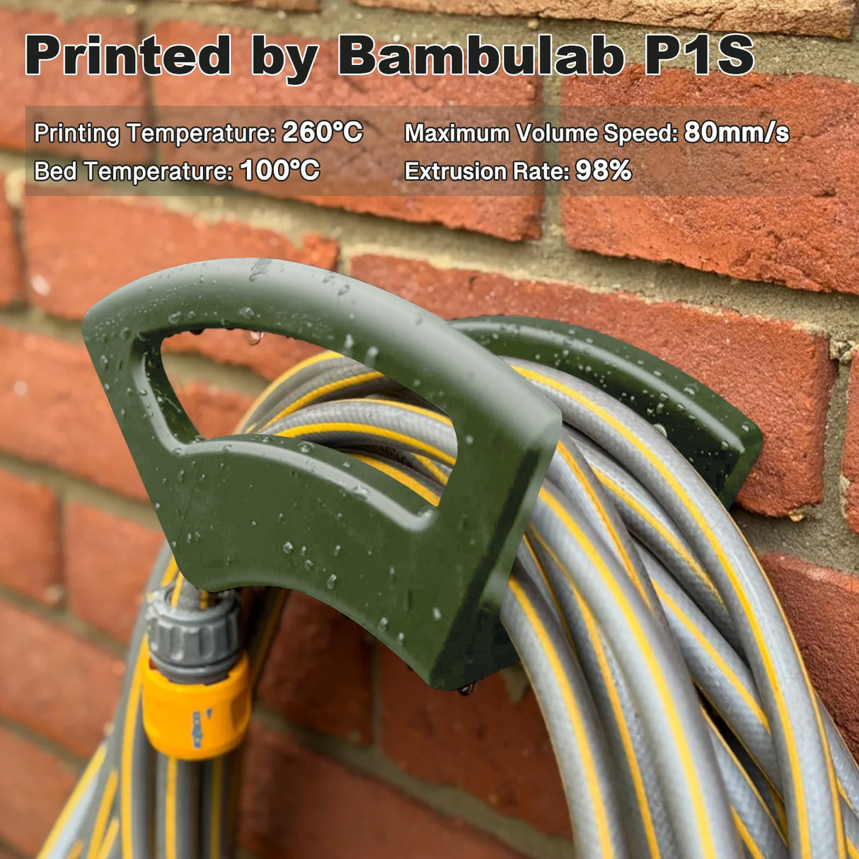 ASA Filament 1.75mm 1kg Olive Green, UV & Heat & Weather Resistant 3D Printer Filament for Outdoor Camping Hiking Beach Playing, with AMS-Compatible Spool yxpolyer