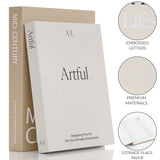 Aesthetic Decorative Books - Set of 2 Stylish Boxes Enhance Your Coffee Table, Bookshelf or Mantel Decor - Beautiful Fake/Faux Books for Modern Home Decoration, Photo Storage and as a Keepsake Box ZICOTO