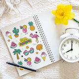 CreGear Sublimation Sticker Paper, 15 Pcs Waterproof Glossy White Sublimation Transfer Sticker Paper 8.5 x 11 Inch for Custom Stickers, Coasters, Decals, Labels CREGEAR