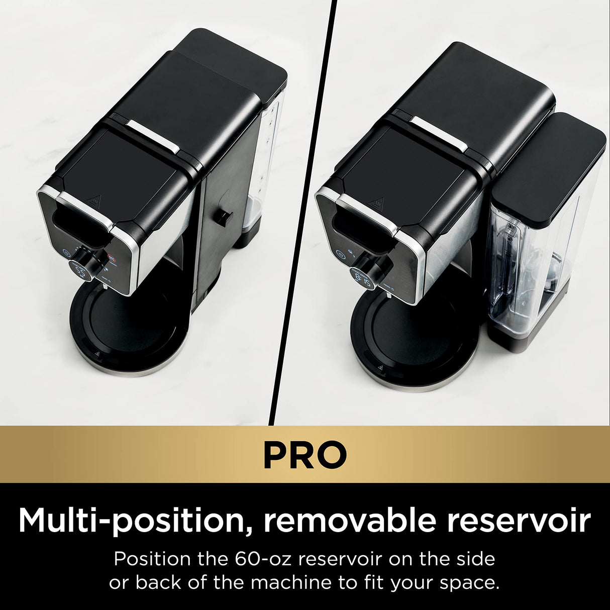 Ninja Drip Coffee Maker With K Cup Combo, DualBrew Pro Specialty Coffee System, Coffee Machine Compatible with K-Cup Pods, 12 Cup Single Serve Coffee Makers with Paper Filter, CFP301 Ninja