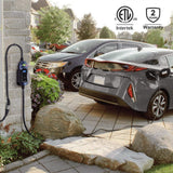 MUSTART TRAVELMASTER Level 2 Portable EV Charger, 25ft Cable, Intelligent Plug Identification Auto-Adjusts Maximum Safe Current 15A/25A/32A Electric Vehicle Plug-in Charging Station (2-Gen) MUSTART