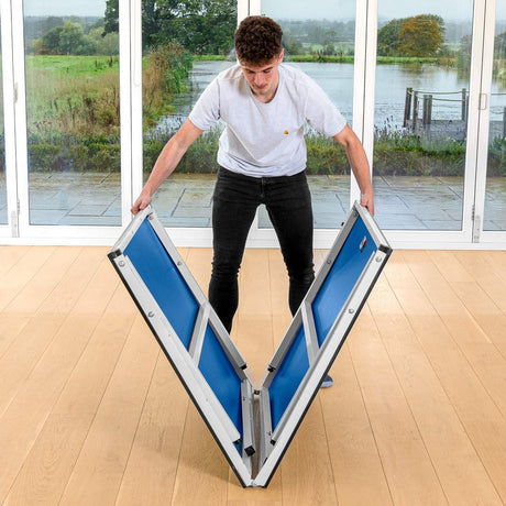 Vermont Midi Ping Pong Table – Professional Indoor | Outdoor Mini Table Tennis | Bats and Balls Included Vermont