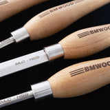 BMWOOD Cryo M2 HSS 5/8" Spindle Gouge with Beech Handle Length 15-1/2", Woodlathe Chisels for Woodturning BMWOOD
