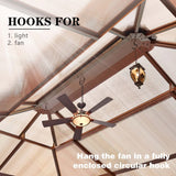 YOLENY 10'x13' Hardtop Gazebo, Outdoor Polycarbonate Double Roof Canopy, Aluminum Frame Permanent Pavilion with Curtains and Netting, Sunshade for Garden, Patio, Lawns YOLENY