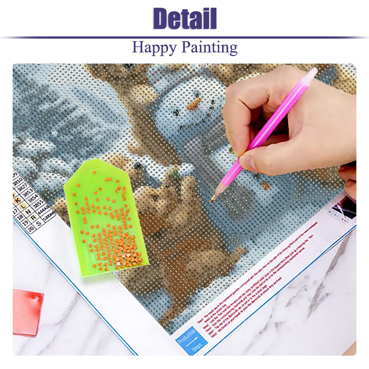 STGLCR Snowman Diamond Painting Kits for Adults - Dog Diamond Art Kits for Adults Beginner, Winter DIY Full Drill Diamond Dots Paintings with Diamonds 5D Gem Art and Crafts Home Wall Decor 12x12inch STGLCR