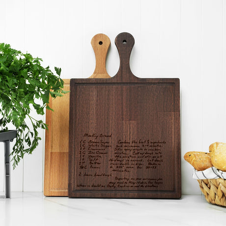 Custom Recipe Cutting Board, Personalized Mom Cutting Board, Engraved Recipe Wood Board, Mom Birthday Gift, Mothers Day Gift Idea, Customized Mom tigercodesigns