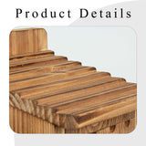 BalterFF Bee Houses for The Garden Insect Bee Hotel Carpenter Wood Bee House of Outside Box BalterFF