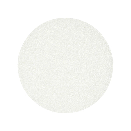 Spatial Order Bouclé Ottoman with Wooden Base – 22” Round Upholstered Footrest, Cream Textural Fabric, Modern Accent Stool for Living Room & Bedroom Spatial Order
