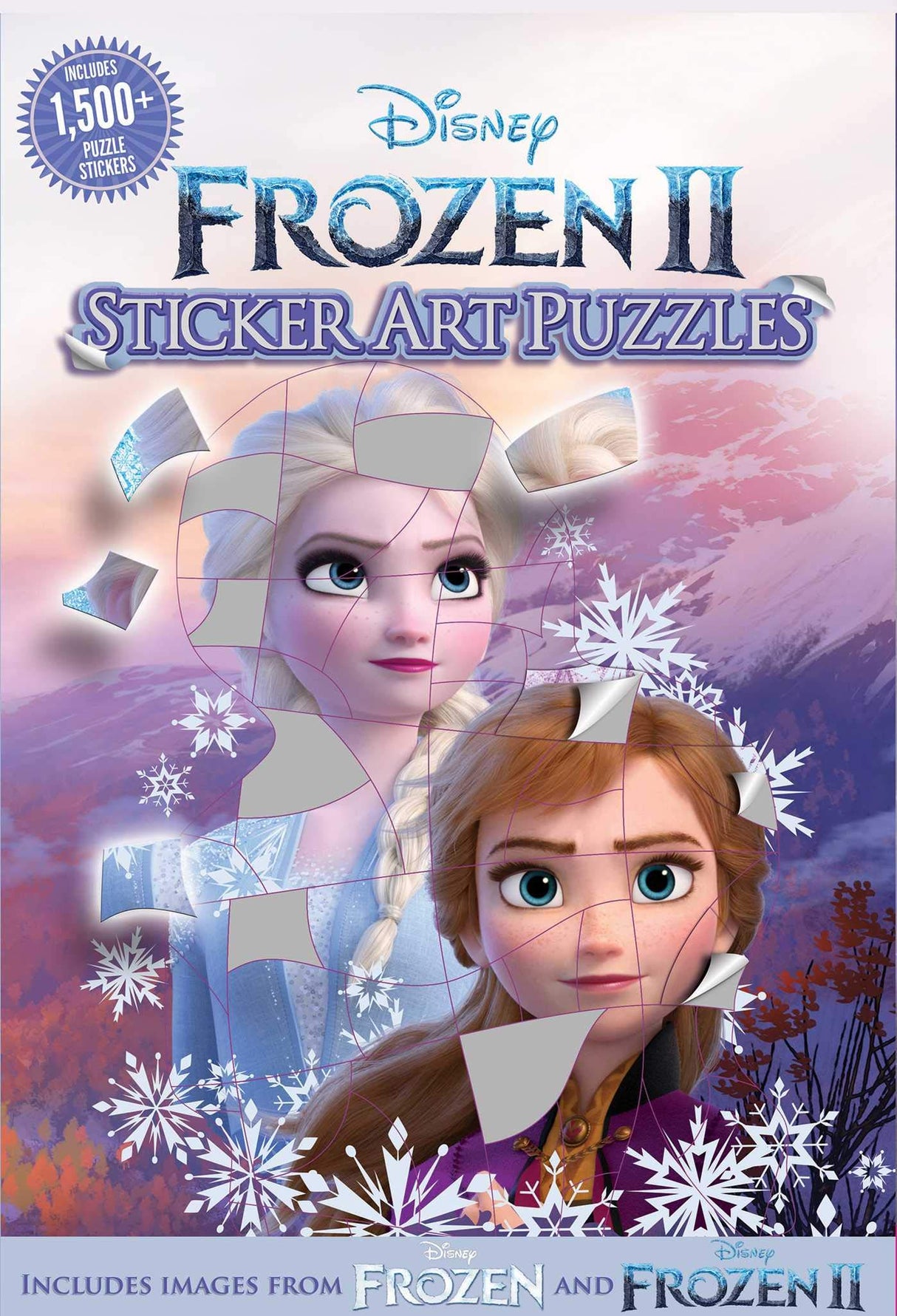 Disney Frozen 2 Sticker Art Puzzles Thunder Bay Press