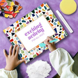 goldentime Decorate Your Own Mosaic Picture Frame - DIY Mosaic Craft Kits Fun Arts and Crafts for Adults Christmas Valentine Birthday Father’s Day Gifts goldentime