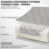 Blue Whale Gaming Chair for Adult 350lbs Computer Chair with Adjustable Lumbar Support Headrest and Footrest Large Size Reclining Gaming Chair Big and Tall Linkage Armrest Computer Chair Grey Blue Whale