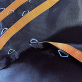 JumpTastic Replacement Trampoline Mat Fits14FT Trampoline Frame with 72 Pcs V-Ring Using 5.5in Spring(Not Include Spring | Mat's Diameter: 150in) Jump Tastic Trampoline