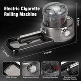 COOL KNIGHT Electric Cigarette Rolling Machine, Portable Tobacco Injector Machine can Grind Filled with Herb, Tobacco, etc. Suitable for Cigarette Tubes and Rolling Papers COOL KNIGHT
